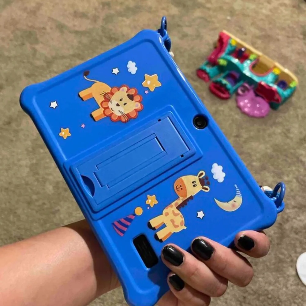 Kids Blue Tablet with Protective Case